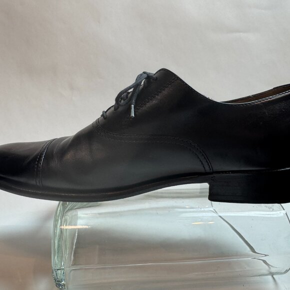 Gucci - Black Oxford Lace up with Toe Cap main image 8